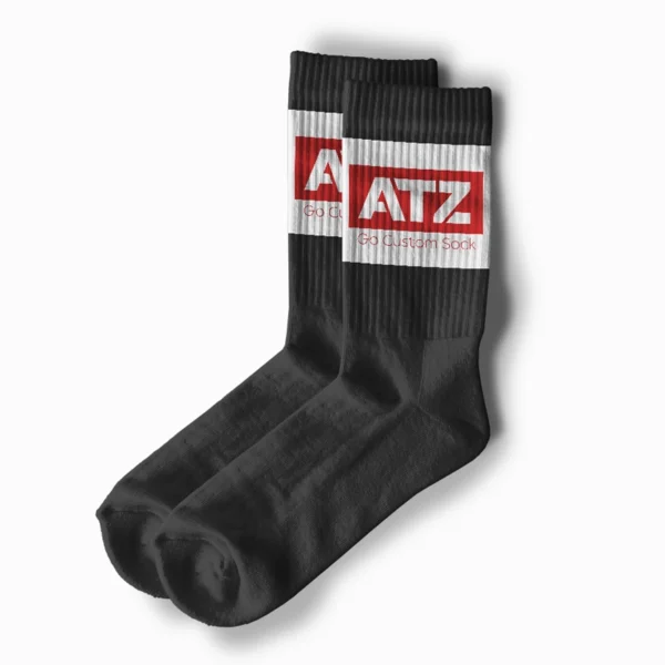 Athletic socks templte