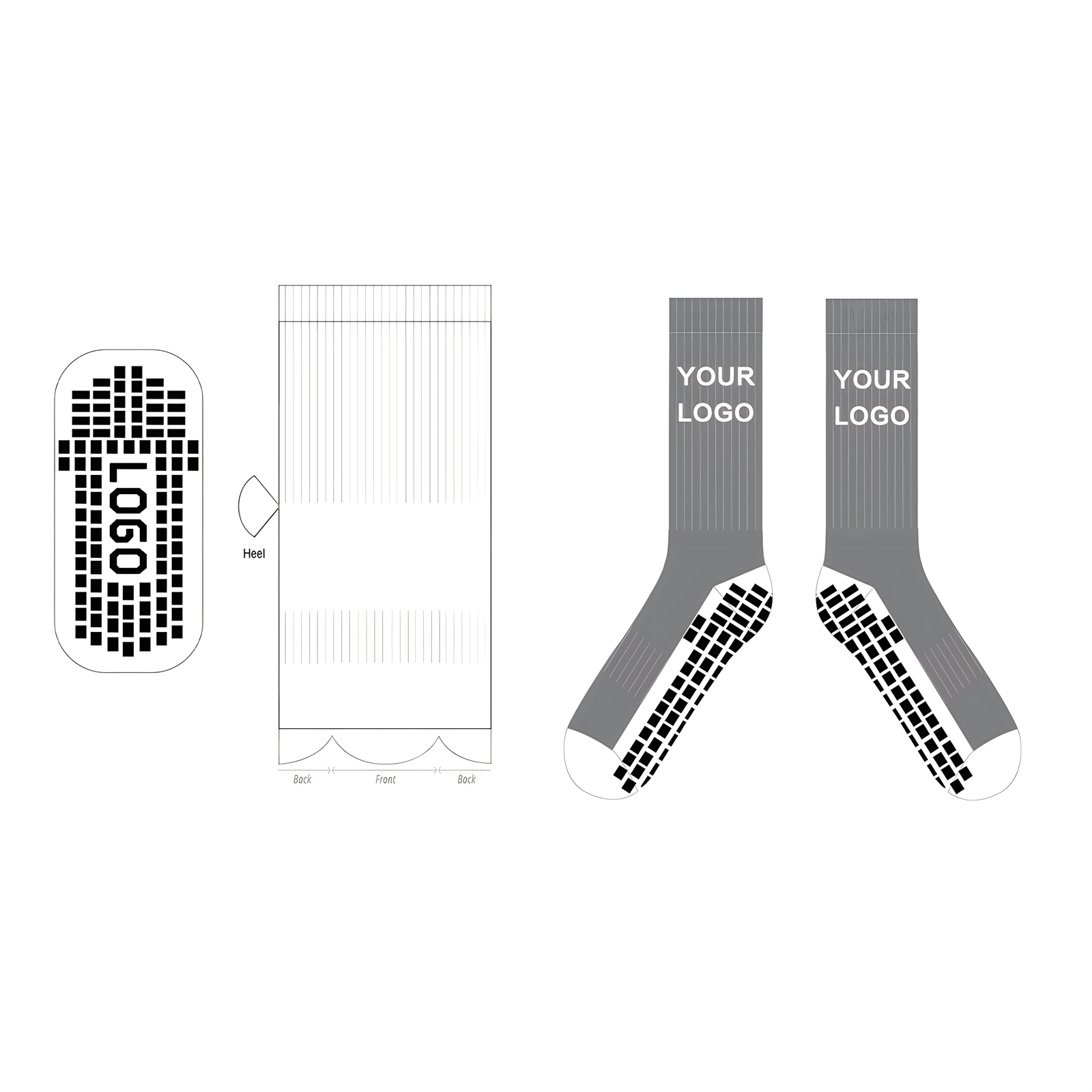Custom Sock Design Templates