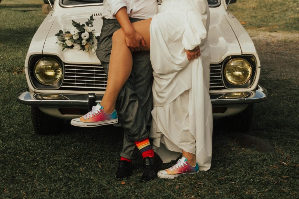 Custom Wedding Socks for Couple to set your event apart!