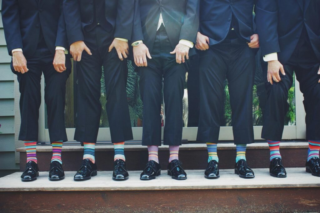 Make Matching Custom Wedding Socks for Your Groomsmen with GoCustomSocks